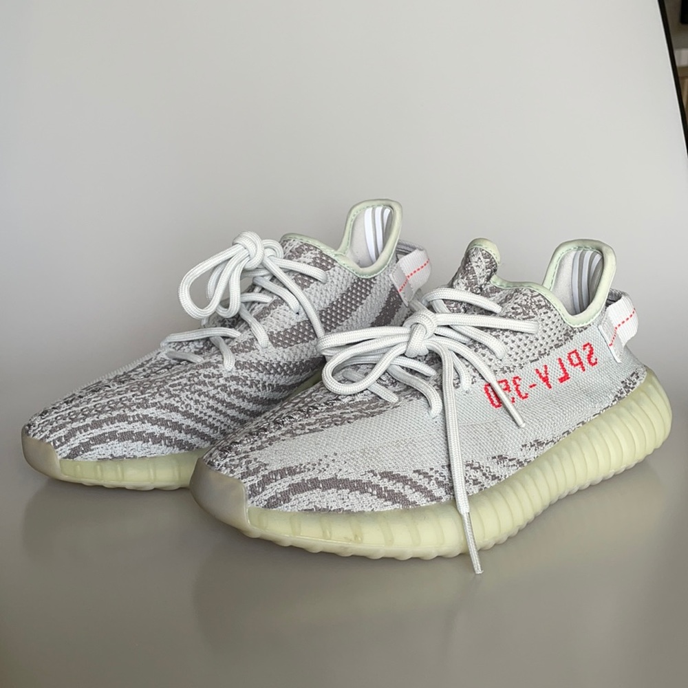 Yeezy 350’s Blue Tint